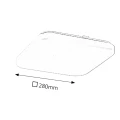 Plafon Rob LED 20W szer. 29cm 4000K 1400lm Rabalux 2286  5998250322865 lampynox noxbox www.lampynox.pl 2.jpg