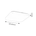Plafon Rob LED 32W szer. 32cm 3000K 2100lm Rabalux 3344  5998250333441 lampynox noxbox www.lampynox.pl 5.jpg
