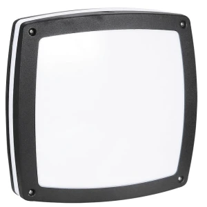 Saba Czarna IP54 2xE27 szer. 30cm Plafon | Kinkiet zewnętrzny ( dostępne 2 szt. )