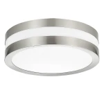 Stuttgart Stal Stainless sr. 28,5cm IP44 E27 Plafon zewnętrzny Rabalux 8220 