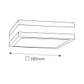 Plafon zewnętrzny Stuttgart Antracyt Szary szer. 28,5cm IP44 E27 Rabalux 8685  5998250386850 lampynox noxbox www.lampynox.pl 3.jpg