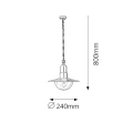 Lampa wisząca zewnętrzna Tallinn IP44 E27 Rabalux 8545  5998250385457 lampynox noxbox www.lampynox.pl 2.jpg