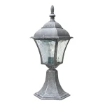 Toscana Srebro antyczne wys. 41,5cm IP43 E27 Lampa stojąca ogrodowa Rabalux 8398