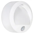 Lampa zewnętrzna schodowa z czujnikiem ruchu i zmierzchu Amarillo Biała LED 1,5W 3000K IP44 Rabalux 7980  5998250379807 lampynox noxbox www.lampynox.pl 1.jpg