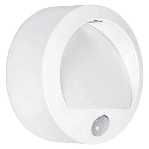 Lampa zewnętrzna schodowa z czujnikiem ruchu i zmierzchu Amarillo Biała LED 1,5W 3000K IP44 Rabalux 7980  5998250379807 lampynox noxbox www.lampynox.pl 1.jpg