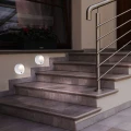 Lampa zewnętrzna schodowa z czujnikiem ruchu i zmierzchu Amarillo Biała LED 1,5W 3000K IP44 Rabalux 7980  5998250379807 lampynox noxbox www.lampynox.pl 3.jpg