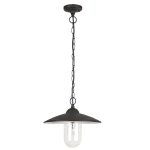 Vigo Czarny mat E27 IP44 Zewnętrzna lampa wisząca Rabalux 8687