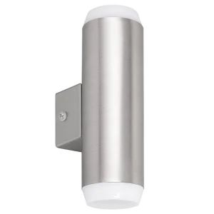 Catania Satynowy chrom LED 2x4W 4000K IP44 Kinkiet zewnętrzny Rabalux 8938
