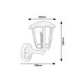 Kinkiet zewnętrzny z czujnikiem ruchu i zmierzchu Sorrento LED 8W 3000K IP44 Rabalux 7849  5998250378497 lampynox noxbox www.lampynox.pl 3.jpg