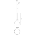 Lampa wisząca BOADA LED 5W 3000K OXYLED 456283  5902701456283 lampynox noxbox www.lampynox.pl 7.jpg