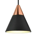 Lampa wisząca CONO Czarny  Różowe złoto 7W 3000K CRI  90 OXYLED 456542  5902701456542 lampynox noxbox www.lampynox.pl 2.jpg