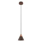 CONO Beżowy | Różowe złoto 7W 3000K CRI > 90 Lampa wisząca OXYLED 456559