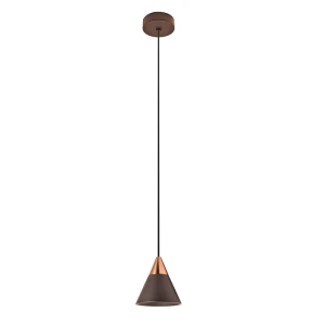 CONO Beżowy | Różowe złoto 7W 3000K CRI > 90 Lampa wisząca OXYLED 456559