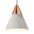 Lampa wisząca CONO Biały  Różowe złoto 7W 3000K CRI  90 OXYLED 456566  5902701456566 lampynox noxbox www.lampynox.pl 2.jpg