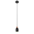 Lampa wisząca ETRO Czarny  Różowe złoto 7W 3000K CRI  90 OXYLED 456511  5902701456511 lampynox noxbox www.lampynox.pl 1.jpg