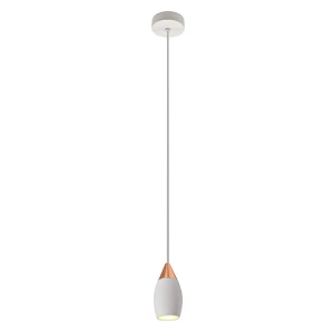 ETRO Biały | Różowe złoto 7W 3000K CRI > 90 Lampa wisząca OXYLED 456535