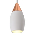 Lampa wisząca ETRO Biały  Różowe złoto 7W 3000K CRI  90 OXYLED 456535  5902701456535 lampynox noxbox www.lampynox.pl 2.jpg