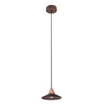 TINO Beżowa + różowe złoto LED 7W 3000K Lampa wisząca OXYLED 456498