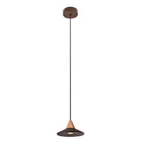 TINO Beżowa + różowe złoto LED 7W 3000K Lampa wisząca OXYLED 456498