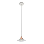 TINO Biała + różowe złoto LED 7W 3000K Lampa wisząca OXYLED 456504