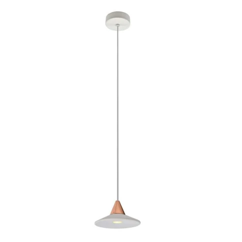 Lampa wisząca TINO Biała + różowe złoto LED 7W 3000K OXYLED 456504  5902701456504 lampynox noxbox www.lampynox.pl 1.jpg
