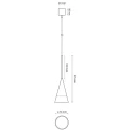 Lampa wisząca OSMA Biała LED 5W 3000K OXYLED 456269  5902701456269 lampynox noxbox www.lampynox.pl 6.jpg