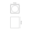 Downlight CROSTI LAPILO TUBE SQ Biała OXYLED 456832  5902701456832 lampynox noxbox www.lampynox.pl 3.jpg