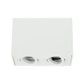 Downlight CORTO SQ DUE Biała 2xGU10 OXYLED 455606  5902701455606 lampynox noxbox www.lampynox.pl 1.jpg