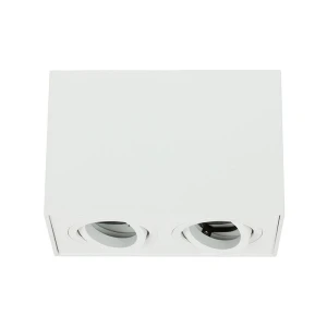 CORTO SQ DUE Biała 2xGU10 Downlight OXYLED 455606