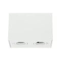 Downlight CORTO SQ DUE Biała 2xGU10 OXYLED 455606  5902701455606 lampynox noxbox www.lampynox.pl 2.jpg