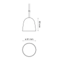 Lampa wisząca TOCCA Biała LED 5x6W 3000K CRI90 OXYLED 457075  5902701457075 lampynox noxbox www.lampynox.pl 3.jpg