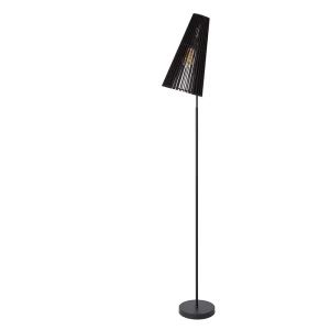 NORALIE Czarna E27 Lampa podłogowa Lucide 46709/01/30