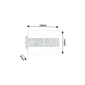 Kinkiet ścienny Neville szczotkowane aluminium LED 4W 3000K Rabalux 1440  5998250314402 lampynox noxbox www.lampynox.pl 4.jpg