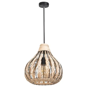 Zahara Rattanowa E24 Lampa wisząca Rabalux 7604