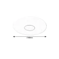 Lampa sufitowa z pilotem Nolan LED 72W śr. 45cm. barwa światła zmienna, Rabalux 1428  5998250314280 lampynox noxbox www.lampynox.pl 5.jpg