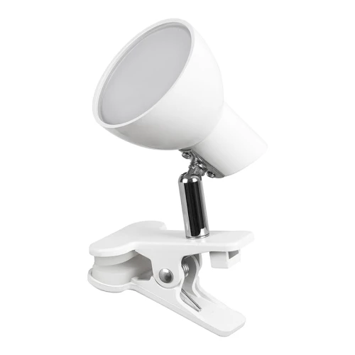Lampka stołowa z klipsem Noah biała LED 5W 3000K Rabalux 1477  5998250314778 lampynox noxbox www.lampynox.pl 1.jpg