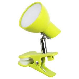 Noah zielona LED 5W 3000K Lampka stołowa z klipsem Rabalux 1481