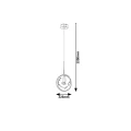 Lampa wisząca Chrissy LED 7W 4000K Rabalux 1493  5998250314938 lampynox noxbox www.lampynox.pl 7.jpg