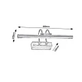 Kinkiet nad obraz Ludovic brąz LED 9W szer. 40cm. Rabalux 1496  5998250314969 lampynox noxbox www.lampynox.pl 5.jpg