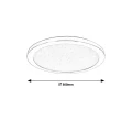 Lampa sufitowa ściemnialna Jeremy LED 18W śr. 30cm 3000K IP44 5207  5998250352077 lampynox noxbox www.lampynox.pl 3.jpg