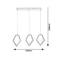 Lampa wisząca Silvana LED 3x15W 3000K Rabalux 5644  5998250356440 lampynox noxbox www.lampynox.pl 4.jpg