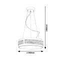 Lampa wisząca Salma LED 18W 3000K śr. 36cm. Rabalux 5647  5998250356471 lampynox noxbox www.lampynox.pl 3.jpg