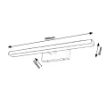 Kinkiet łazienkowy Spencer LED 12W IP44 3000K Rabalux 5783  5998250357836 noxbox www.lampynox.pl 3.jpg