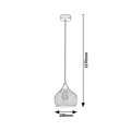Lampa wisząca Ronan Czarna E14 Rabalux 7601  5998250376011 lampynox noxbox www.lampynox.pl 4.jpg