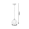Lampa wisząca Rosalie Biała E27 Rabalux 7606  5998250376066 lampynox noxbox www.lampynox.pl 4.jpg