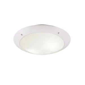 Camaro Biała E27 śr. 33cm IP54 Lampa sufitowa zewnętrzna RL R60502031