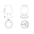 Lampa stołowa zewnętrzna Dora LED 1,5W 3000K RL R57051101  4017807382518 lampynox noxbox www.lampynox.pl 4.jpg