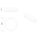 Lampa sufitowa zewnętrzna Plafon Kendal Antracyt LED 12W 3000K IP54 RL R62151142  4017807405989 lampynox noxbox www.lampynox.pl 4.jpg
