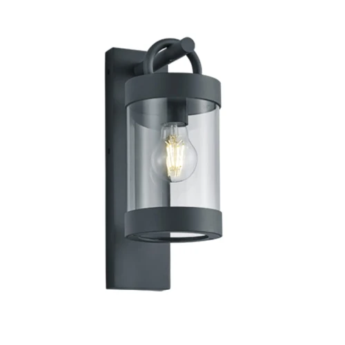 Kinkiet zewnętrzny z czujnikiem zmierzchu Sambesi Antracyt E27 IP44 Trio 204160142  4017807413946 lampynox noxbox www.lampynox.pl 1.jpg