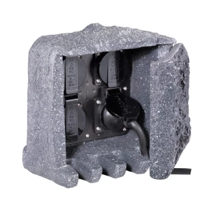 Steckdosen Rozdzielnica ogrodowa elektryczna z gniazdami Trio 9962-11